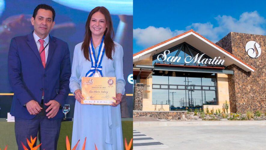 San Martín fue el ganador del Premio Tenedor de Oro al Restaurante del Año 2024