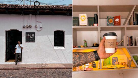 Siena Luz, un rincón que fusiona una cafetería y librería en Antigua Guatemala