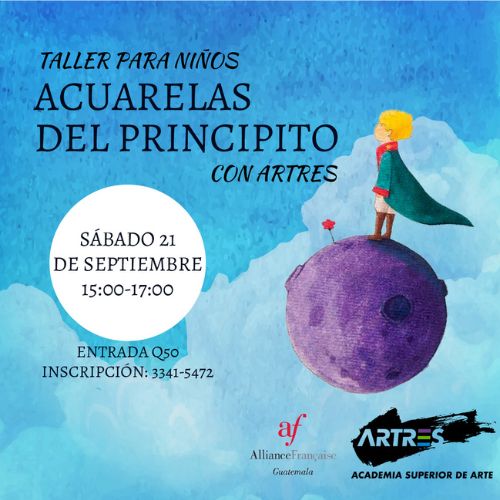 Taller de arte para niños en Guatemala