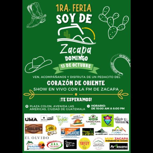 Vive la Experiencia, Primera Feria Soy de Zacapa en Pasos y Pedales