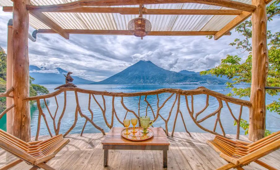 Casa Paloma, un hospedaje de lujo frente al Lago de Atitlán
