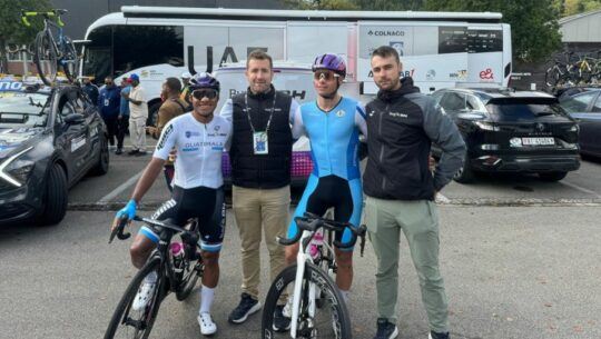 Sergio Chumil en el Mundial de Ciclismo
