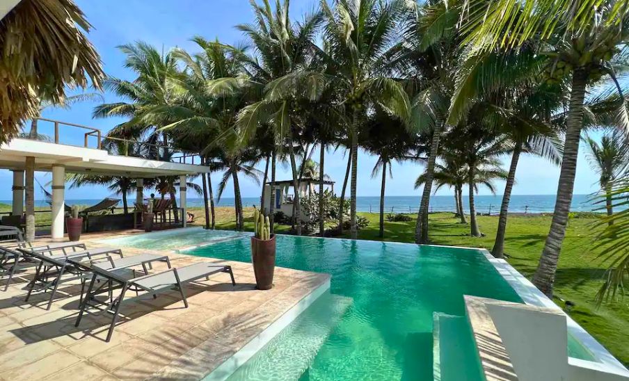 Villa Valens, una casa de playa familiar en Monterrico