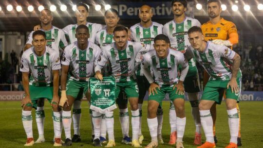Plantel Antigua GFC en la Copa CA 2024