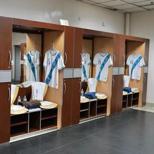 Camerino de Guatemala en el Estadio Nacional