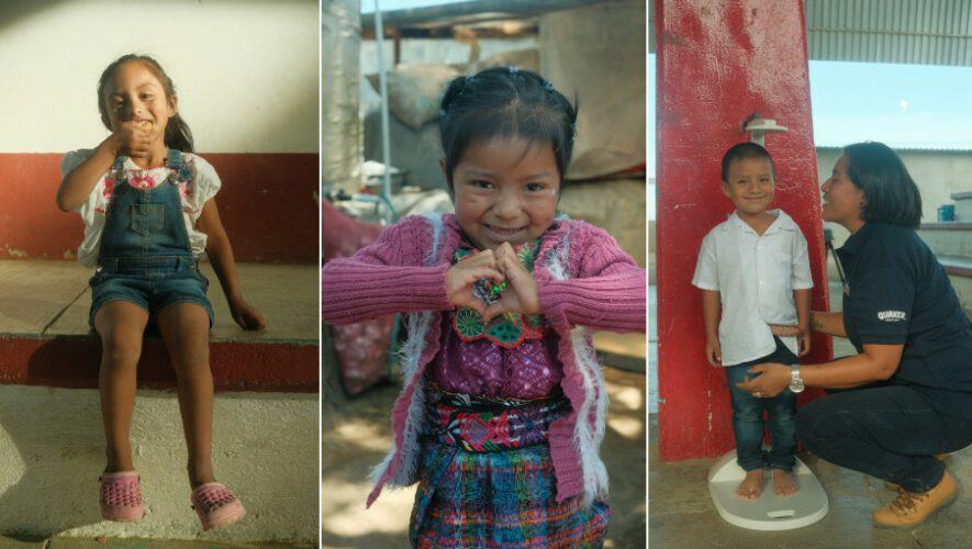 Ayuda a la iniciativa Quaker Qrece para luchar contra la desnutrición infantil en Guatemala
