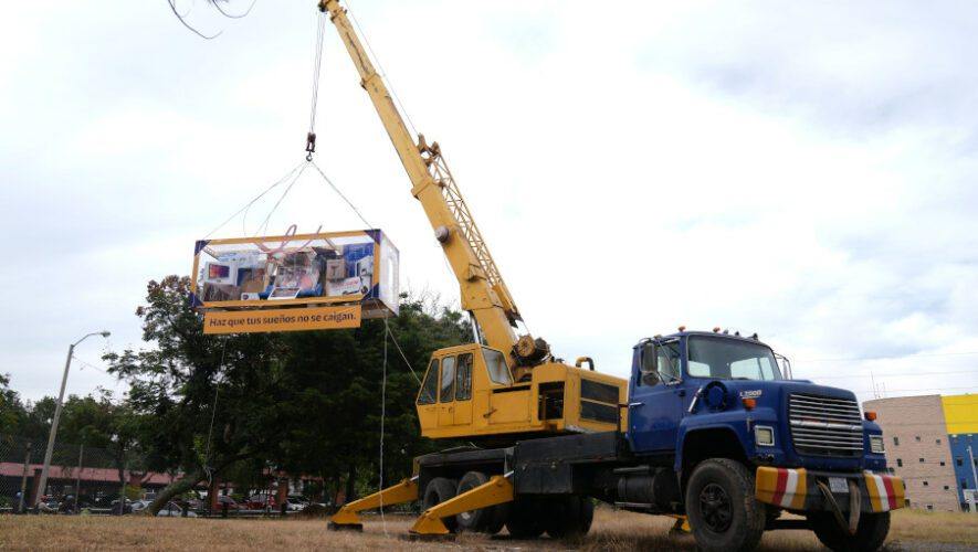 Caja Gigante de los Sueños impactó a guatemaltecos en caída