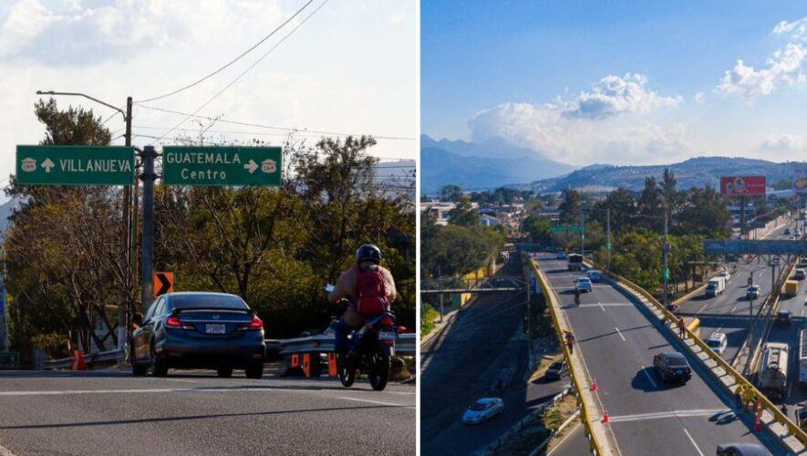 Cierre vial por trabajos en el puente Enrique Tejada Wyld de Villa Nueva 2024