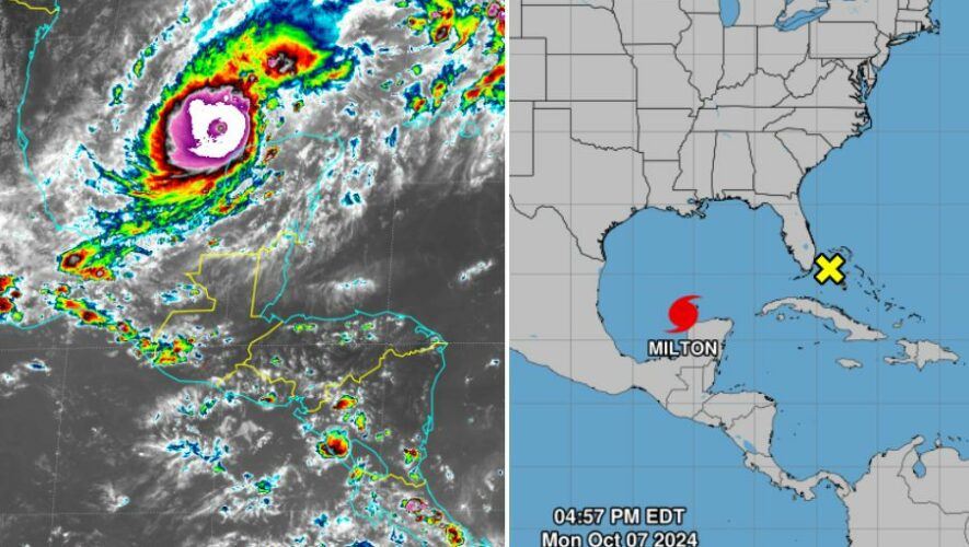 Clima en Guatemala del 7 al 11 de octubre de 2024