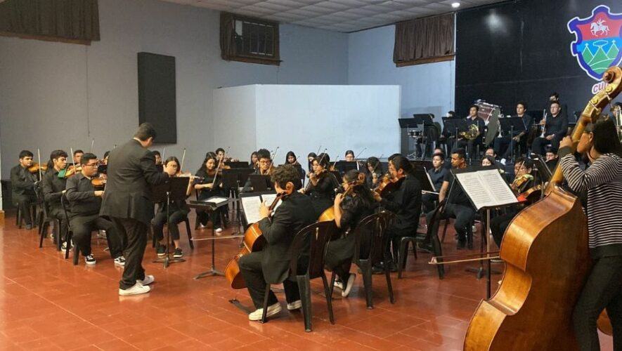 Concierto de la Orquesta Sinf&oacute;nica Juvenil Municipal este 2024 en Guatemala