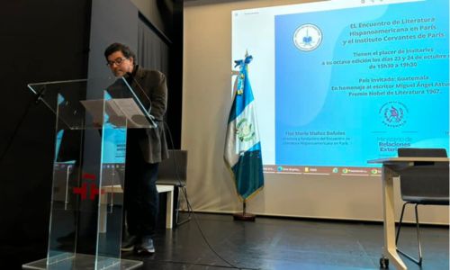 Escritores guatemaltecos honraron la vida y obra de Miguel Ángel Asturias Encuentro Literario de París