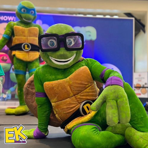 Este 2024 Obra infantil «El Origen de las Tortugas Ninjas» en Guatemala