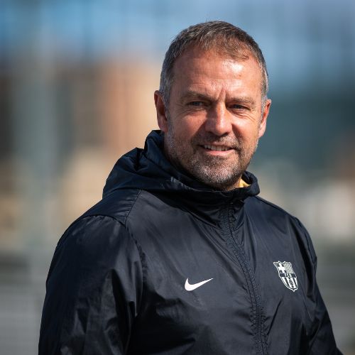 Hansi Flick del FC Barcelona