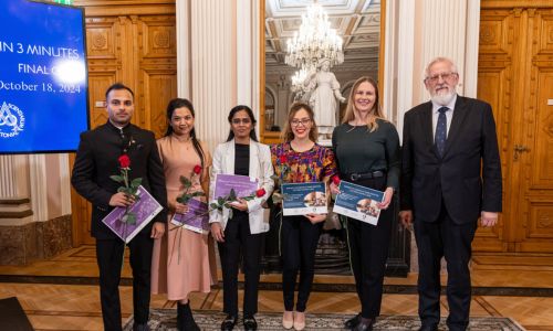 Guatemalteca Lucía Arana ganó un premio de la Academia de Ciencias de Estonia