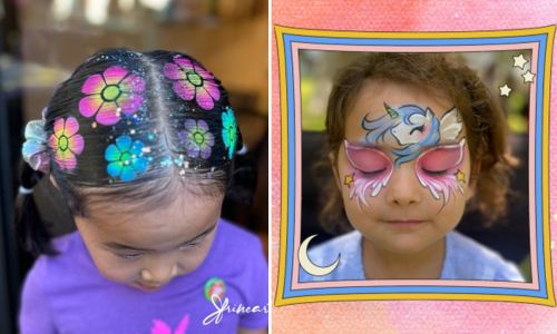 Guatemaltecas que triunfan en el arte del face painting en Estados Unidos
