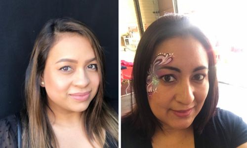 Guatemaltecas triunfan en el arte del face painting en Estados Unidos