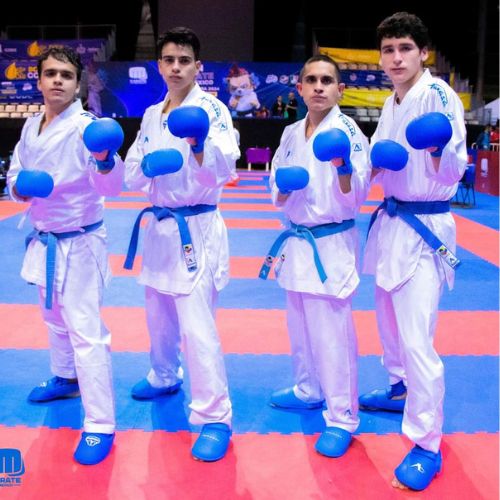 Equipo kumite de Guatemala