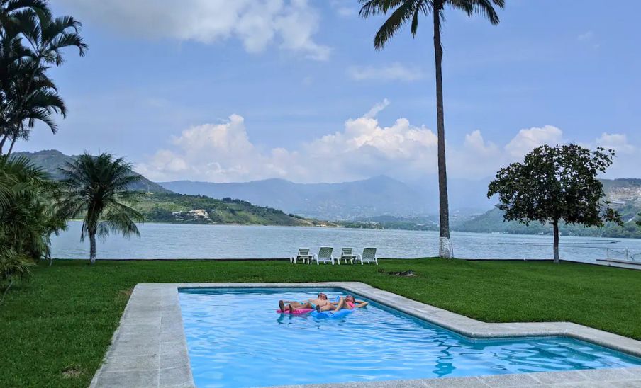 La Casa de Amati, un Airbnb frente al Lago de Amatitlán