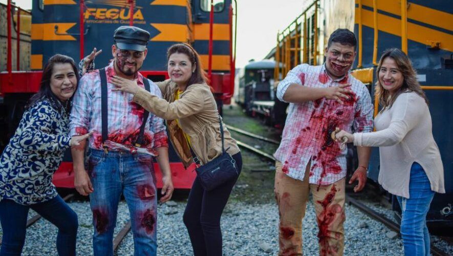 La Estaci&oacute;n del Terror 2024 del Museo del Ferrocarril en Guatemala