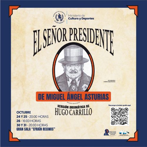 La Obra 2024 «El Señor Presidente» en el Teatro Nacional
