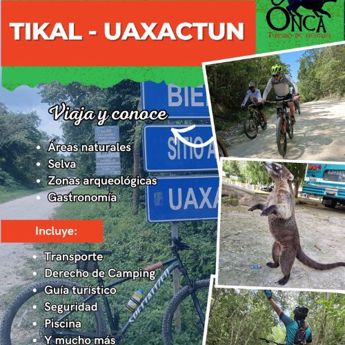 La Travesía en bicicleta 2024 de Tikal a Uaxacatún