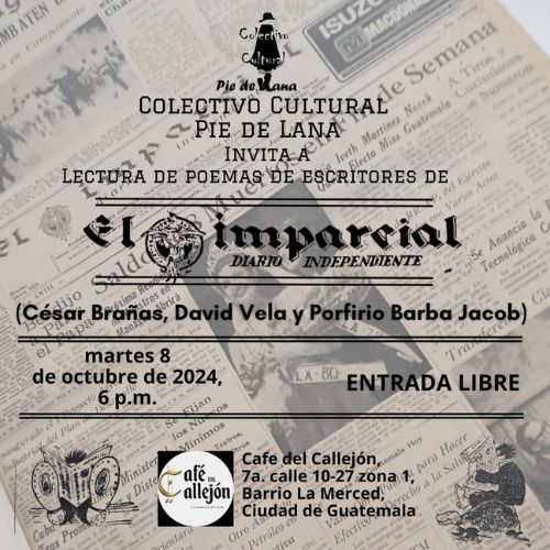 Lectura de poemas con Colectivo Cultural Pie de Lana