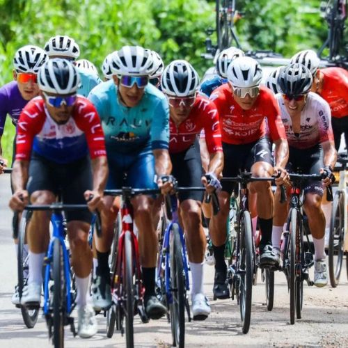 Pelotón de ciclistas