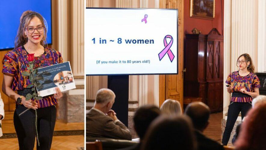 Lucía Arana ganó un premio de la Academia de Ciencias de Estonia
