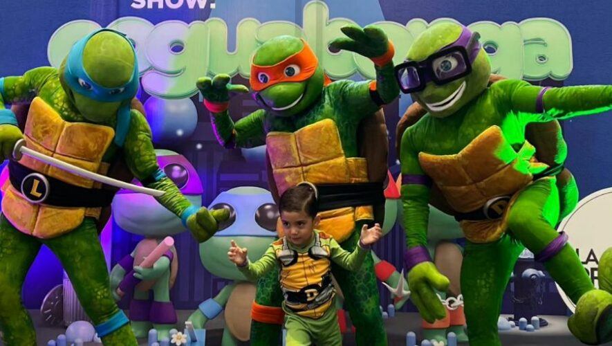Obra infantil &laquo;El Origen de las Tortugas Ninjas&raquo; en Guatemala este 2024