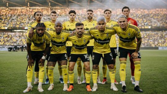 El cuadro del Columbus Crew con Nicholas Hagen