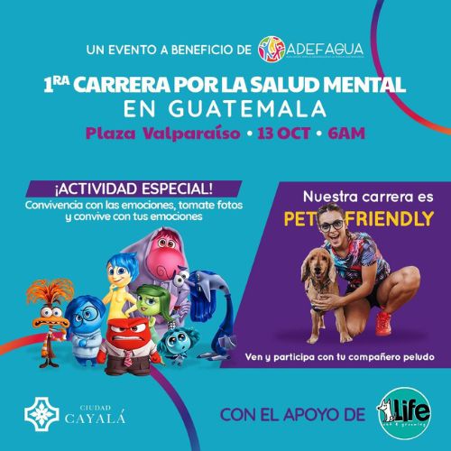 Primera carrera por la salud mental Guatemala