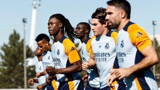 Entrenamiento Real Madrid