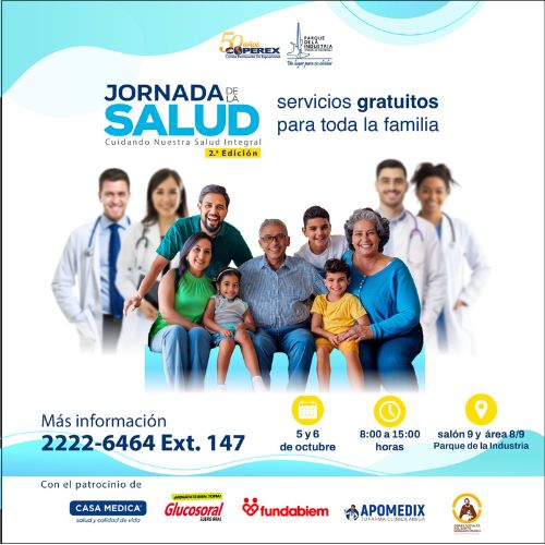 Segunda Jornada de la Salud Parque de la Industira octubre 2024