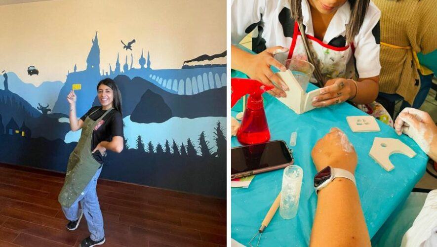 Taller interactivo de Pinturas Momos en Guatemala 2024