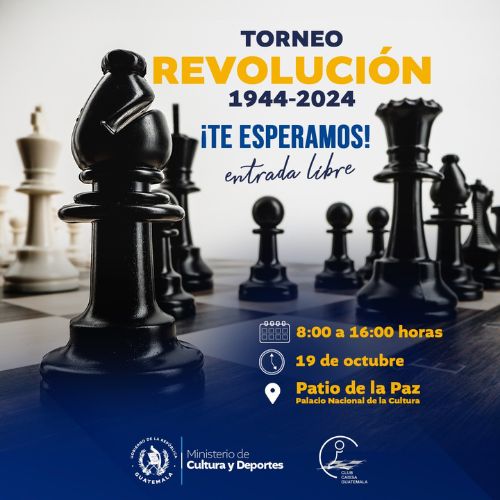 Torneo de ajedrez en el Palacio Nacional