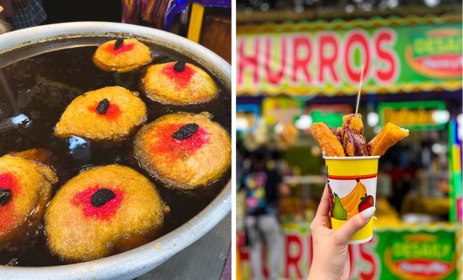 Tradicionales postres que se comen en las ferias de Guatemala