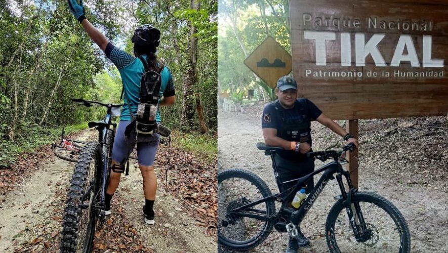 Traves&iacute;a en bicicleta 2024 de Tikal a Uaxact&uacute;n