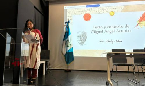 Tres escritores guatemaltecos honraron la vida y obra de Miguel Ángel Asturias en Encuentro Literario de París