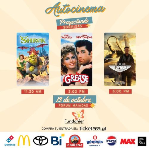 Una Proyección de películas a beneficio de Fundanier