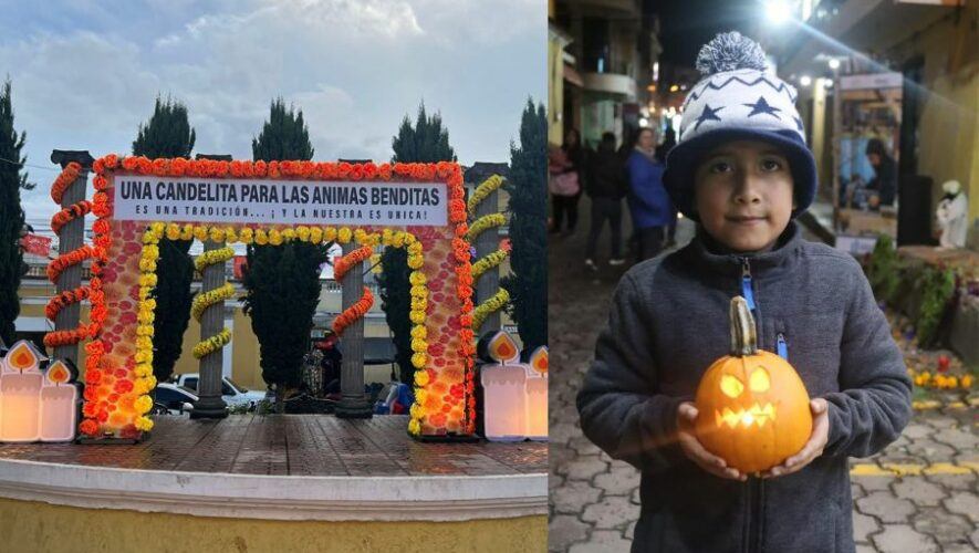 Una candela para las &aacute;nimas benditas en Salcaj&aacute; 2024