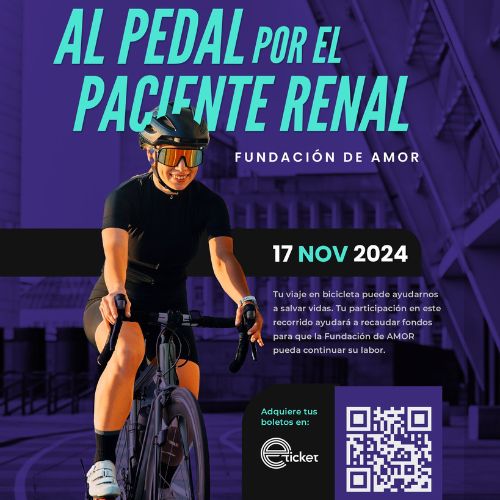 Vuelta ciclística «Al pedal por el paciente renal» en Guatemala 2024