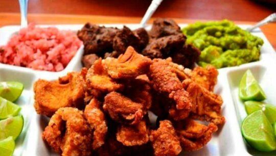 carnitas y chicharrones de Guatemala