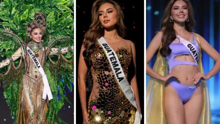 Ana Gabriela Villanueva en la final de Miss Universe 2024