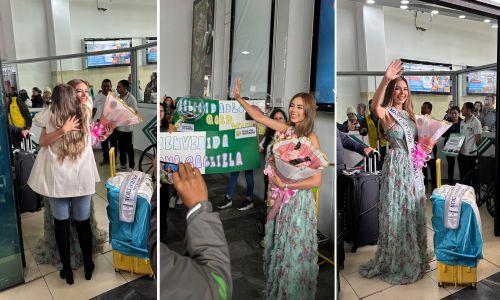 Bienvenida de Ana Gabriela Villanueva a Guatemala Miss Universe 2024