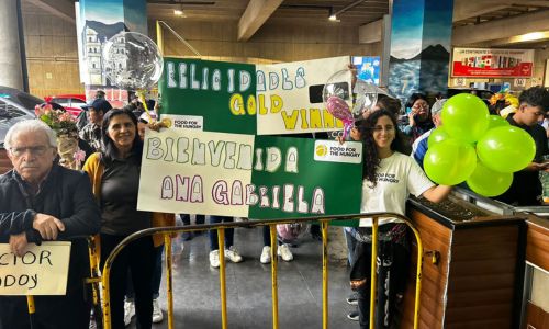 Bienvenida de Ana Gabriela Villanueva en Guatemala
