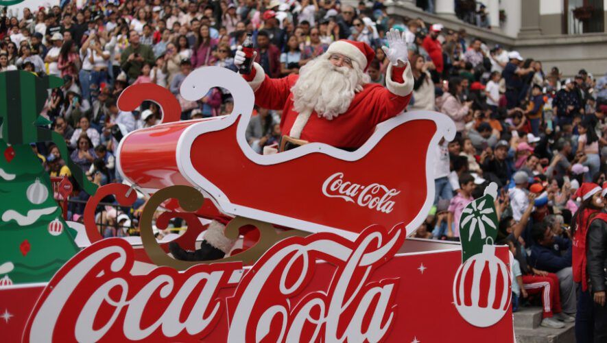 Calendario de actividades navideñas de Coca-Cola en Guatemala en 2024