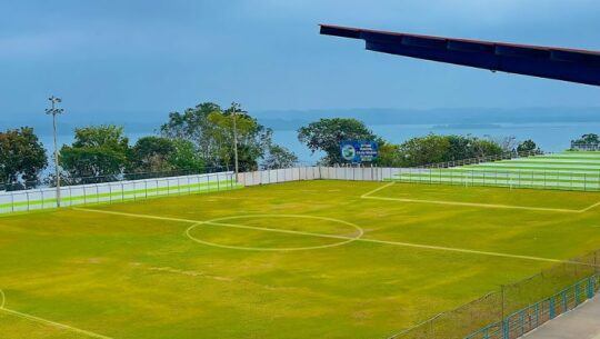 Capo de fútbol en Petén