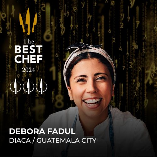 Débora Fadul chef sguatemaltecos fueron destacados en los Premios The Best Chef 2024
