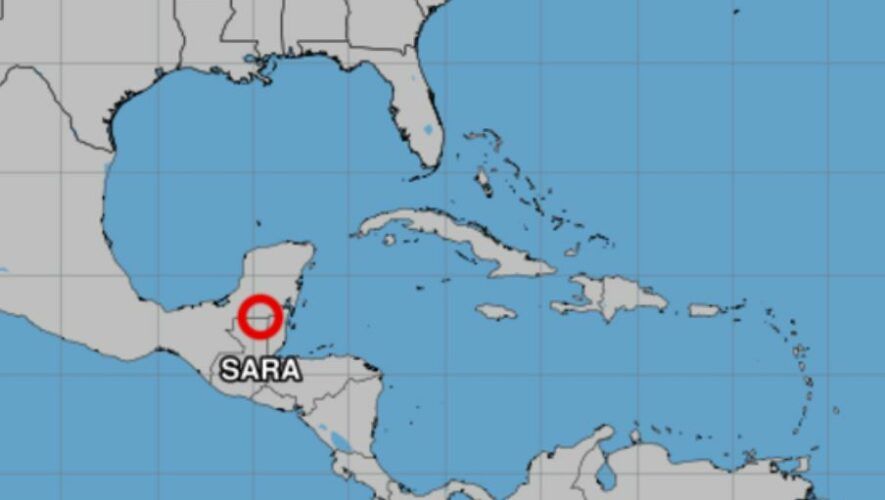 Depresión Tropical Sara y sus efectos en Guatemala