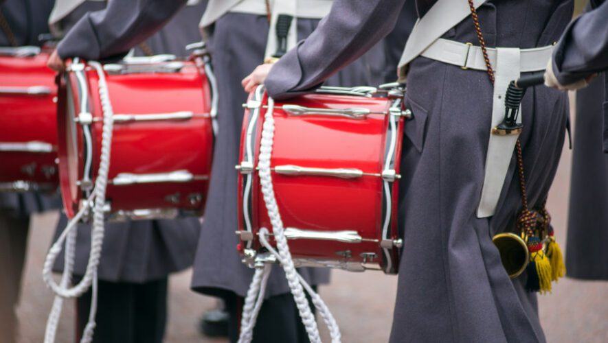 Desfile de Bandas Navide&ntilde;as de la Municipalidad de Guatemala, diciembre 2024